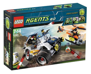 4-Wheeling Pursuit, 8969 Building Kit LEGO®   