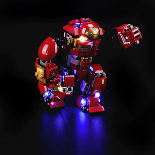 Light Kit For The Hulkbuster Smash-Up, 76104 Light up kit Lightailing   