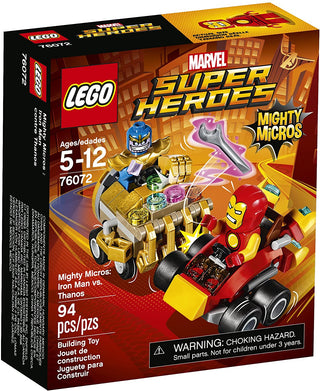 Mighty Micros: Iron Man vs. Thanos, 76072 Building Kit LEGO®   