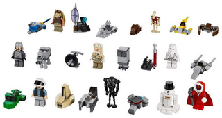 Advent Calendar 2012, Star Wars 9509 Building Kit LEGO®   