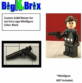 Custom Star Wars A180 Blaster For LEGO Minifigures. Custom, Accessory BigKidBrix   