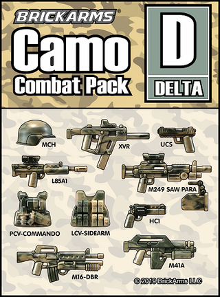 BrickArms Camo Combat Pack Delta D Accessories Brickarms   