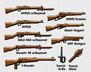 BRICKARMS WW1 TRENCH PACK Accessories Brickarms   