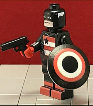 US AGENT Custom Printed & Inspired Marvel Lego Minifigure Custom minifigure BigKidBrix   