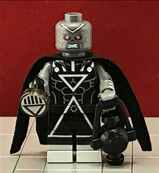 MARTIAN MANHUNTER Black Lantern Custom Printed & Inspired DC Lego Minifigure Custom minifigure BigKidBrix   