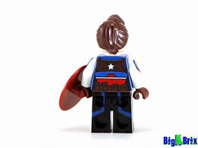 CAPTAIN AMERICA PEGGY CARTER Custom Printed & Inspired Lego Marvel Minifigure Custom minifigure BigKidBrix   