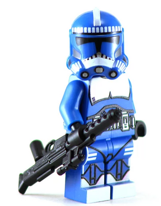 Shock Trooper Blue Star Wars Custom Printed LEGO Minifigure Custom minifigure BigKidBrix   