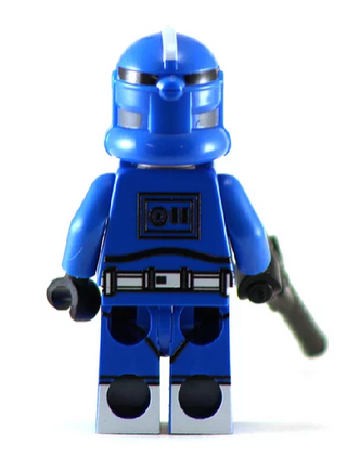 Shock Trooper Blue Star Wars Custom Printed LEGO Minifigure Custom minifigure BigKidBrix   