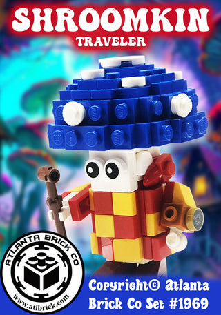 Shroomkin Traveler Exclusive Building Kit #ABC1969 ABC Building Kit United Brick Co®   