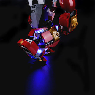 Light Kit For The Hulkbuster Smash-Up, 76104 Light up kit Lightailing   