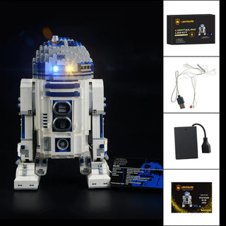 Light Kit For Star Wars R2-D2, 10225 Light up kit Lightailing   