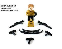 Space Trek Black Weapon Pack Custom, Accessory BigKidBrix   