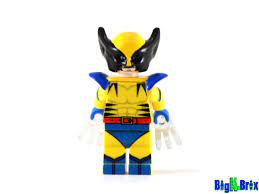 Wolverine Blue Marvel Custom Printed Minifigure Custom minifigure BigKidBrix   