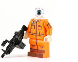 EYEBALL JOKESTER GOON Custom Printed Minifigure Custom minifigure BigKidBrix   