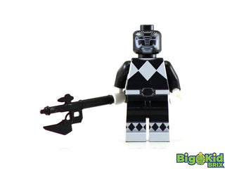 BLACK RANGER Custom Printed Lego Minifigure! Custom minifigure BigKidBrix   