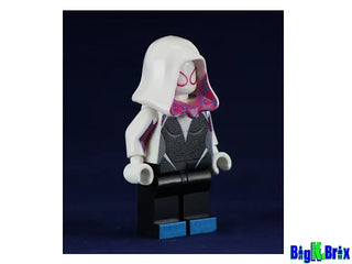 Spider Gwen Marvel Custom Printed on Lego Minifigure! Custom minifigure BigKidBrix   