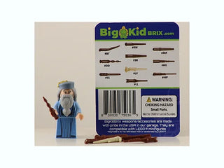 Wizarding Wands NATURAL pack Custom, Accessory BigKidBrix   