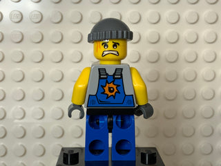 Power Miner - Engineer, Knit Cap, pm012 Minifigure LEGO®   