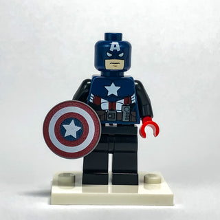 Toy Fair 2012 Captain America Lego Minifigure, sh028 Minifigure LEGO®   