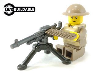 BRICKARMS Hotchkiss Mk1 M1909 + Ammo & Tripod Accessories Brickarms   