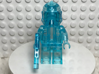 Prototype Phase 2 Trooper, Trans-Blue Minifigure LEGO®   