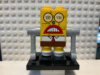 Robot SpongeBob with Sticker, bob009s Minifigure LEGO®   