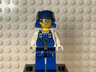 Power Miner - Brains, Visor, pm019 Minifigure LEGO®   