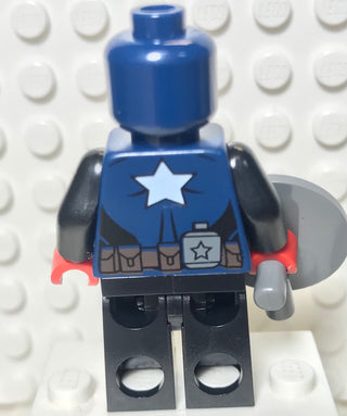 Toy Fair 2012 Captain America Lego Minifigure, sh028 Minifigure LEGO®   