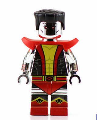 Chrome Man Custom Marvel Minifigure Custom minifigure BigKidBrix   