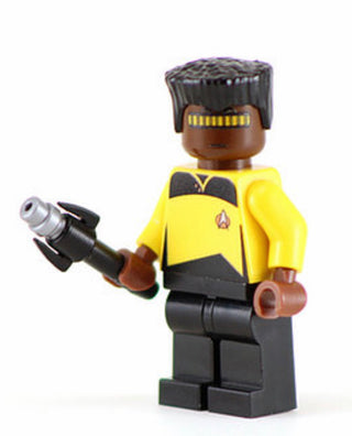 GEORGI LaFORGIE Custom Printed Star Trek Lego Minifigure Custom minifigure BigKidBrix   