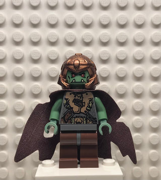 Fantasy Era, Troll Warrior 11 with Cape (Orc), cas428 Minifigure LEGO®   