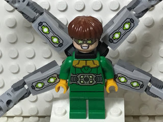 Dr. Octopus, sh0616s Minifigure LEGO® Doc Ock with tentacle arms Like New 