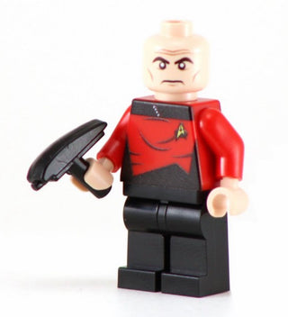 CAPTAIN JON LUCAS BICARDI Custom Printed Star Trek Lego Minifigure Custom minifigure BigKidBrix   