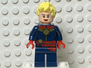 Captain Marvel, sh0226 Minifigure LEGO® With Original Head  