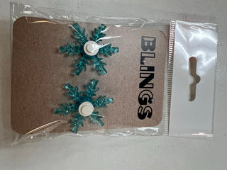 Holiday Christmas Winter Snowflake Earrings Blings United Brick Co®   