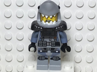 Shark Army Great White, Scuba Suit, Air Tanks, njo361 Minifigure LEGO®   