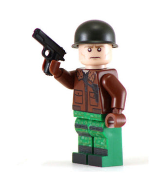 General Hawk GI Joe Custom Printed Minifigure Custom minifigure BigKidBrix   