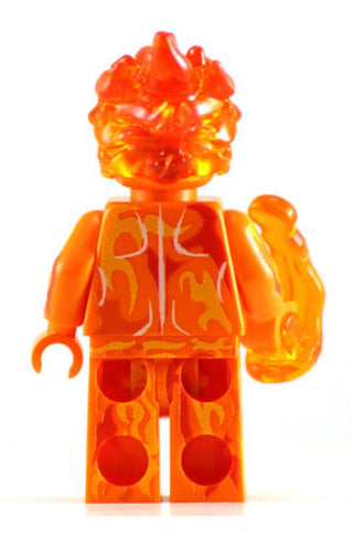 HUMAN SCORCH Fabulous Four Custom Printed Minifigure Custom minifigure BigKidBrix   