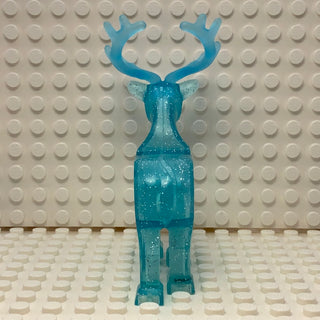 Deer/Stag with Trans-Light Blue Antlers, 51493c01 LEGO® Animals LEGO®   