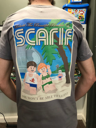 Scarif Vacation Premium T-shirt T-Shirt United Brick Co®   