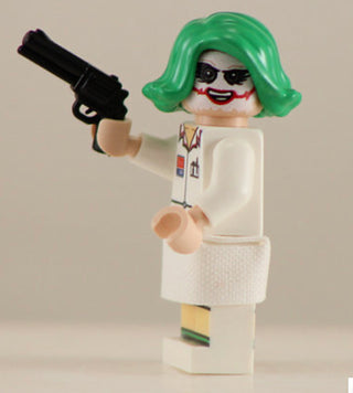 JOKESTER NURSE Dark Knight Custom Printed Minifigure Custom minifigure BigKidBrix   