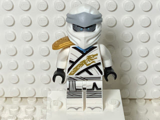 Zane,Legacy, Pearl Gold Armor Shoulder Pad, Flat Silver Head njo670 Minifigure LEGO®   