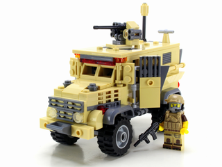 MRAP Original Version Building Kit Battle Brick   