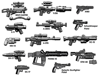 BrickArms Blaster Revolution Custom Weapons Pack Accessories Brickarms   