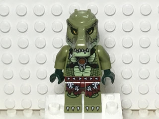 Crocodile Warrior 2, loc123 Minifigure LEGO®   