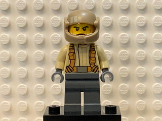 Resistance Trooper, Tan Jacket, Frown, Cheek Lines, sw0698 Minifigure LEGO®   