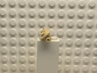 1x2 Hinge Brick Top Plate, Lego® Part Number 3938 Tan Part LEGO®   