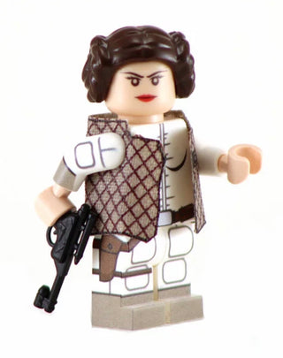 PRINCESS LEIA Custom Printed & Inspired Star Wars Lego Minifigure Custom minifigure BigKidBrix   