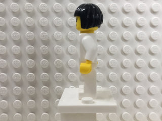 Nya - White Wu-Cru Training Gi, Black Bob Cut Hair, njo430 Minifigure LEGO®   