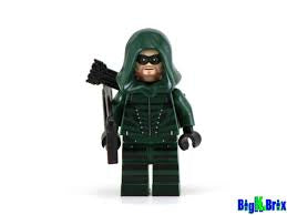 EMRALD ARROW Custom Printed & Inspired Lego DC Minifigure Custom minifigure BigKidBrix   